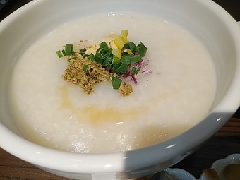 貝出汁お粥 新橋駅前ビル 新橋ランチ 鬼貝 OUGAI おうがい