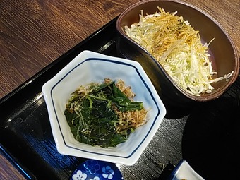 新橋 魚まみれ眞吉 しんきち ランチ 小鉢