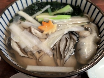 牡蛎南蛮そば 銀座 そば所よし田 ランチ 銀座ランチ