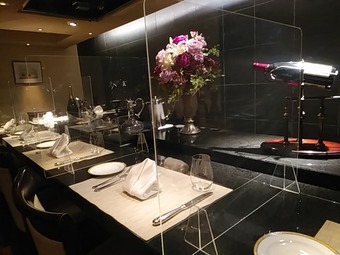 銀座ランチ 新橋ランチ コックアジル 美しょう ランチ 店内