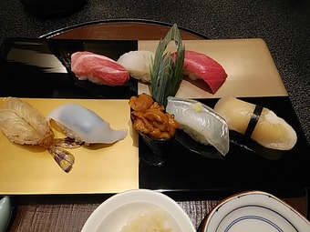 銀座 久兵衛 きゅうべえ 伊賀コース 寿司