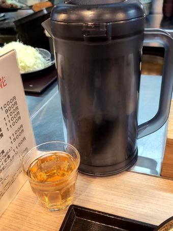 お茶ポット 新橋 とんかつ かつ花ランチ かつはな