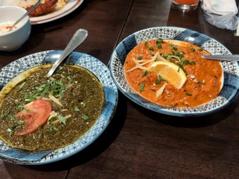カレー2種 銀座カーンケバブビリヤニ 飲み放題コース 博品館