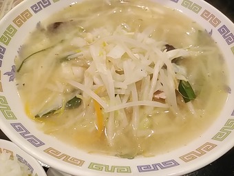 タンメンセット 有楽町 謝謝ラーメン シェイシェイ シャシャ