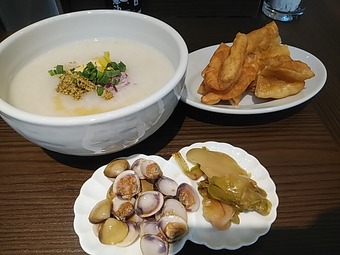 貝出汁お粥 新橋駅前ビル 新橋ランチ 鬼貝 OUGAI おうがい