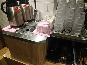 店内アイテム 立ち食いそば 東京駅そばいち