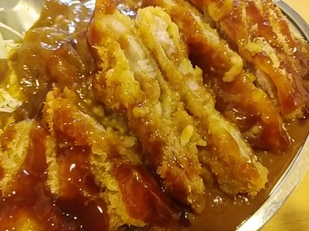 新橋ランチ 新橋へそ烏森口店 ワンコイン へそカツカレー 500円