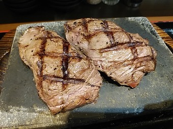新橋ランチ 感動の肉と米 新橋店 ランチ ハラミステーキ