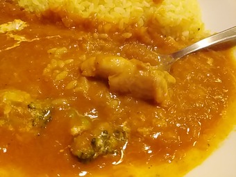 新橋ランチ 新橋カレー サモサ 新橋ワンコイン 日替わりカレー