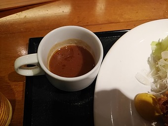 銀座 ビストロjeujeu ジュージュー 今週のランチ ちょこっとカレー