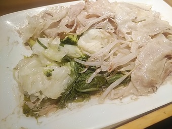銀座 羅豚 らぶ はなれ ランチ 黒豚と野菜のせいろ蒸し御膳