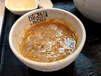 スープ割り 牛肉そばつけ麺 為セバ成ル なせばなる ジンコック裏