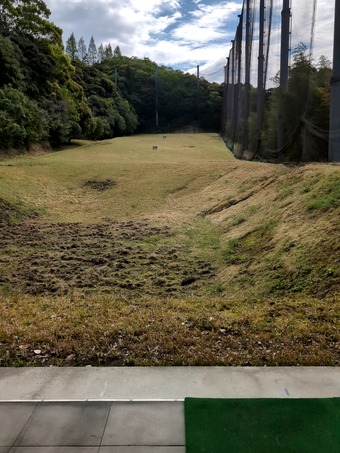 練習場 ドライバー禁止 長南カントリークラブ 小湊鉄道
