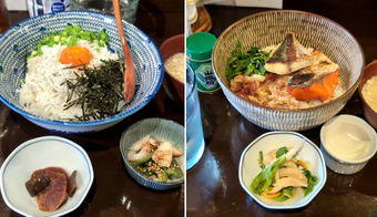 新橋 虎徹 こてつ ランチ しらす丼 焼き魚丼