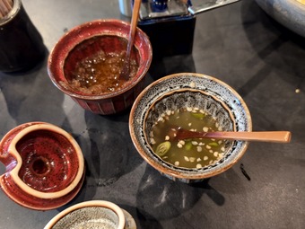 卓上薬味 汐留新橋 ARUBA アルバ 立ち食いそば