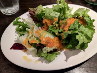 サラダ コムギラボ ランチ 汐留新橋イタリア街 小麦ラボ