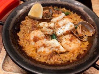 ランチ 海鮮パエリャ 虎ノ門ヒルズ スペイン料理 PICARピカール
