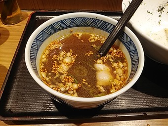 新橋ランチ そば田 そばでん そばた つけ肉そば 肉蕎麦 立ち食いそば