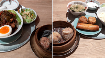 新橋 ヤンヤン飯店 ランチ 新橋ランチ ルーロー飯 焼売定食