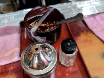 店内 薬味 そば千 そばせん馬喰町 馬喰横山