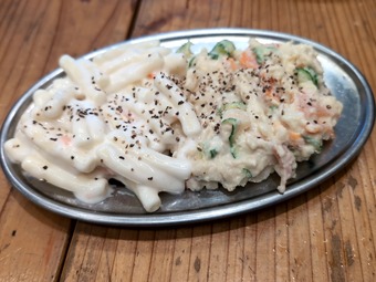 マカロニとポテサラ串屋横丁もつ焼きセンター大島店