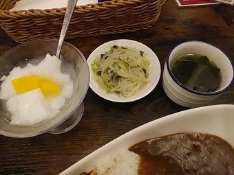 新橋ランチ 中華 天府酒場 てんふさかば ランチ麻婆カレー 600円
