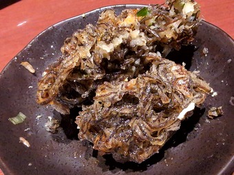 スヌイ天ぷら もずく天 沖縄料理 銀座リトル沖縄 飲み放題付きコース