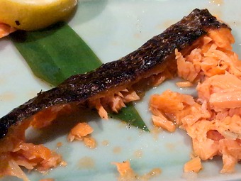 焼魚定食 鮭 銀座 こびきランチ