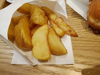 フライドポテト コッペ田島 新橋駅構内 新橋駅改札内 パンの田島