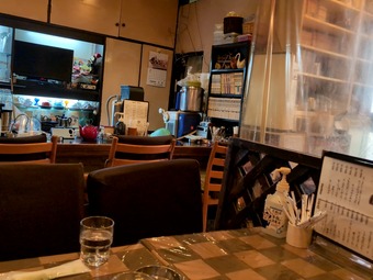 店内 門前仲町 コーヒーカヨ 喫茶店 喫煙可能 COFFEEカヨ