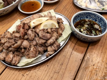 鶏炭火焼き 串屋横丁もつ焼きセンター大島店