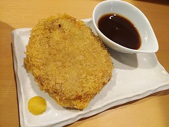 新橋ランチ 最上川 山形そば サービス券 山形牛メンチカツ