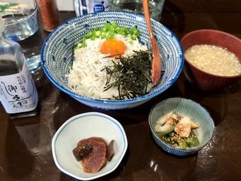 しらす丼 新橋 虎徹 こてつ ランチ
