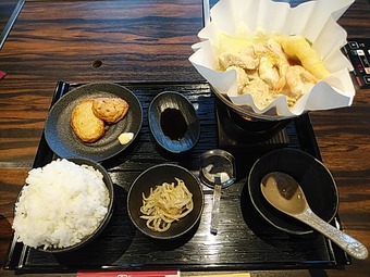 新橋 霧島 ランチ 大相撲 ちゃんこ鍋定食