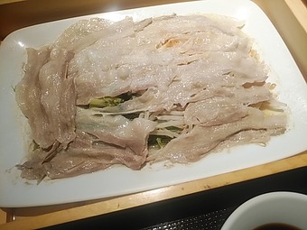 銀座 羅豚 らぶ はなれ ランチ 黒豚と野菜のせいろ蒸し御膳