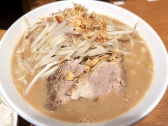 花木流味噌 新橋店 味噌ラーメン 無限ライス