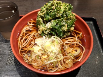 春菊天そば 西武池袋駅改札内 凜や りんや 立ち食いそば 駅そば