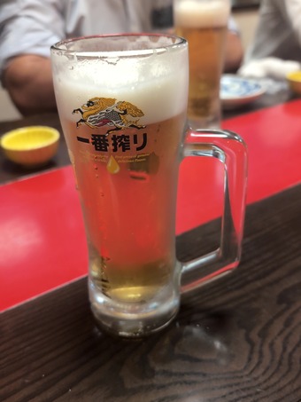 ビールキリン一番搾り 新橋かおりひめ飲み放題