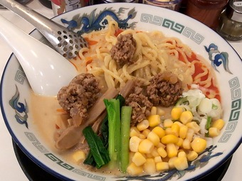 冷やし担々麵 タンタンメン 新橋みそ熊 味噌熊 みそくま