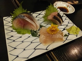 浅草だっちゃ 佐渡地酒 コース 刺身