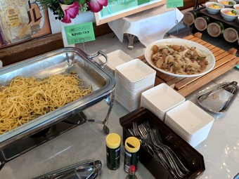 ランチバイキング ゴルフ飯 カバヤゴルフクラブ 茨城 常陸大宮