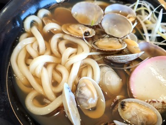 浅利うどんと炊き込みご飯 千葉 アクアラインゴルフクラブ ゴルフ飯
