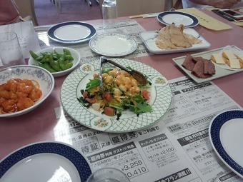 新千葉カントリー倶楽部 パーティー料理