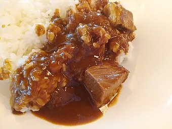ザロイヤルゴルフ The ROYAL 昼飯 ビーフカレー