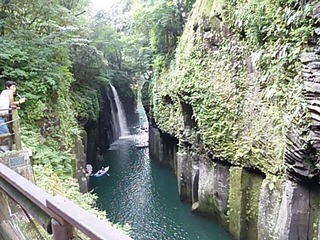 九州 宮崎 高千穂渓谷