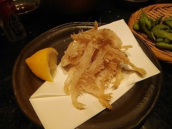 国分寺 うさぎ亭 兎亭 白海老唐揚げ