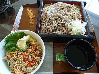 習志野カントリークラブ PGA ZOZO ゾゾ ゴルフ場ランチ 北海道産そば
