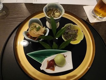 銀座の金沢 コース 前菜