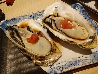 神田 かず家 神田かずや かずや 殻付き生牡蠣 岩手産