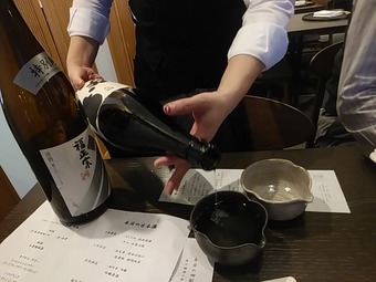 銀座の金沢 コース 日本酒フリー